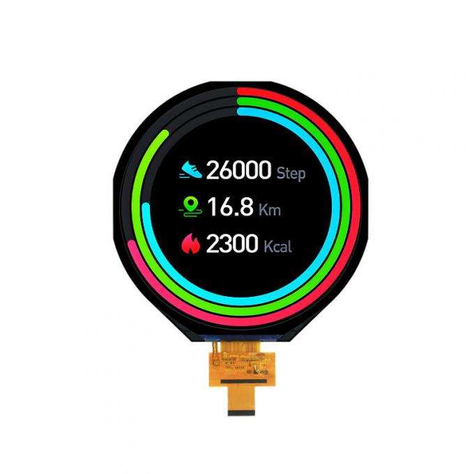 YVO070FHDâC01 round TFT LCD module main view