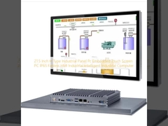 21.5 Inch H Type Industrial Panel Pc Embedded Touch Screen PC IP65 Fanless HMI Industrial  Intelligent Industrial Computer