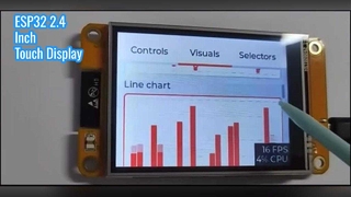 ESP32 2.4 Inch TFT LCD Display Module With ESP32 WROOM 32 240x320 Touch Screen